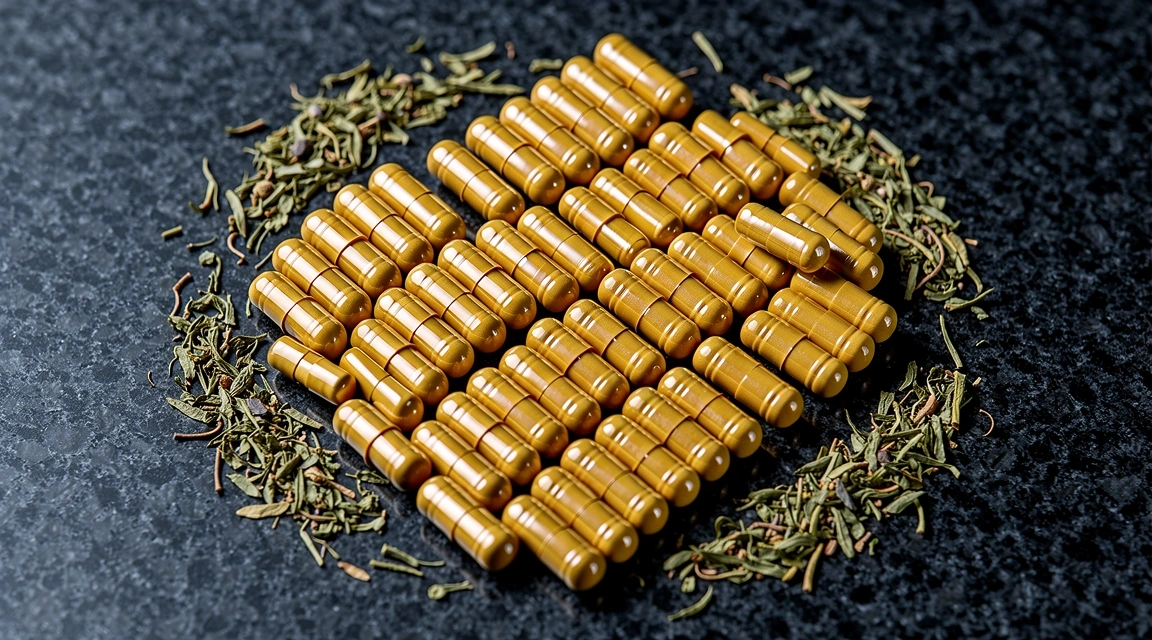 Natural capsules for strength and vitality